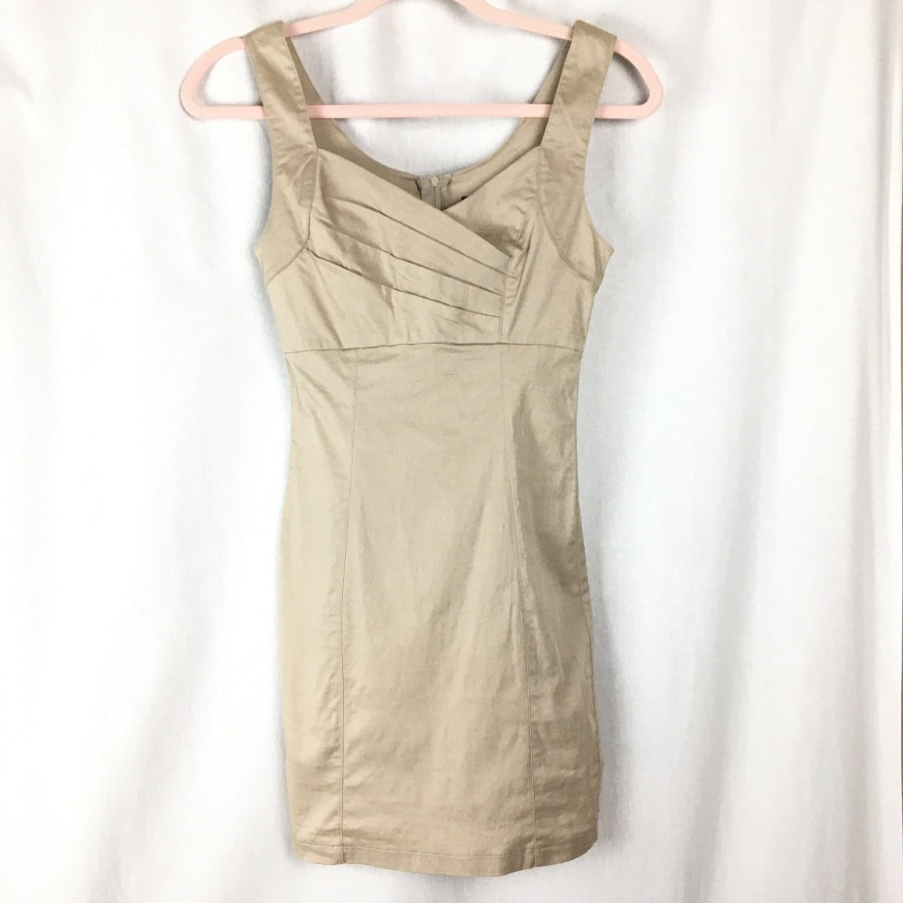 tfnc London Mini Dress RAFALE S Colours: Stone NWT